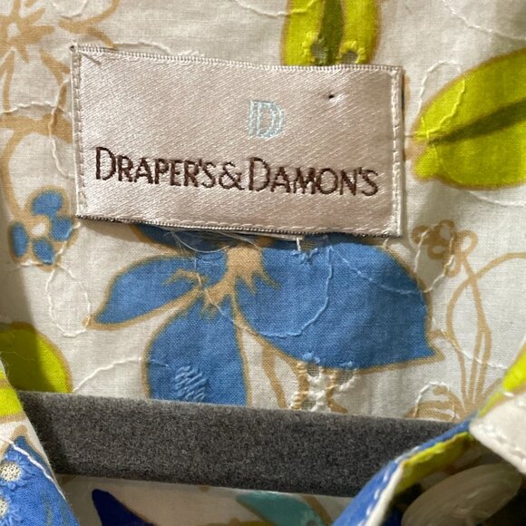 Drapers & Damon's Floral Jacket Pockets - Picture 3 of 6